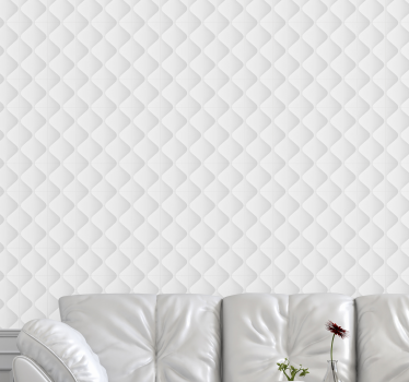 Geometrische kussenstructuur behang geometrisch - TenStickers