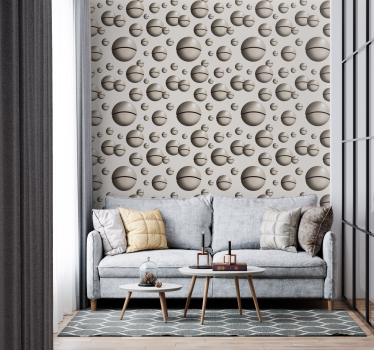 Sphere kunst behangpapier - TenStickers